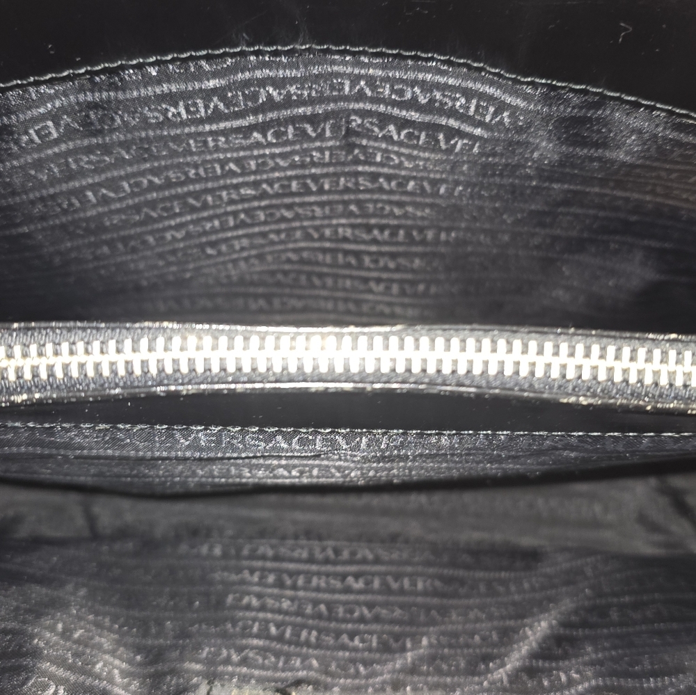 Versace Nylon & Patent Leather tote - Picture 11 of 16